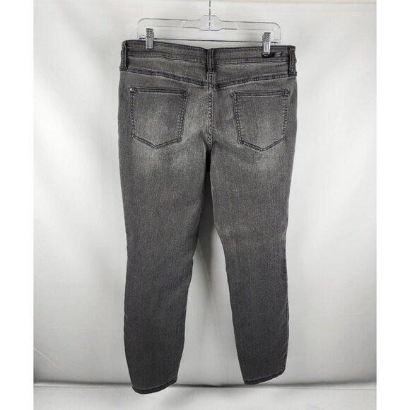 Pilcro & The Letterpress Jeans Womens 32x28 Gray Stet Skinny Leg Denim - Picture 8 of 10